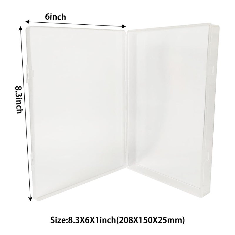 Aventik Super Large Capacity Fly Boxes Slim Foam Clear Lid PP Collection Fishing Boxes Competition Fishing Hook Tackle Boxes(24MB) - Image 2